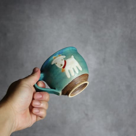 丸マグ ヤギ4 やちむん 陶器 atelier qucchane:7026039