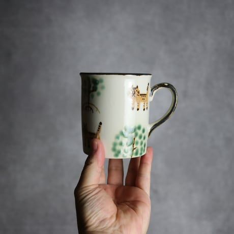 トールマグ ヤマネコマングローブ やちむん 陶器 atelier qucchane:7026045