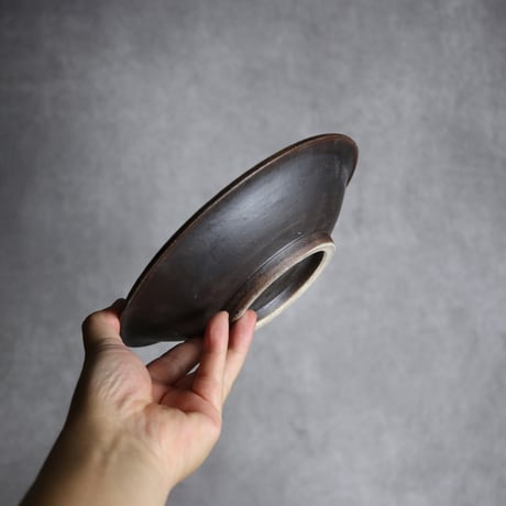 6寸皿1 緑釉 飛鉋 やちむん 陶器 榮一工房:7013015