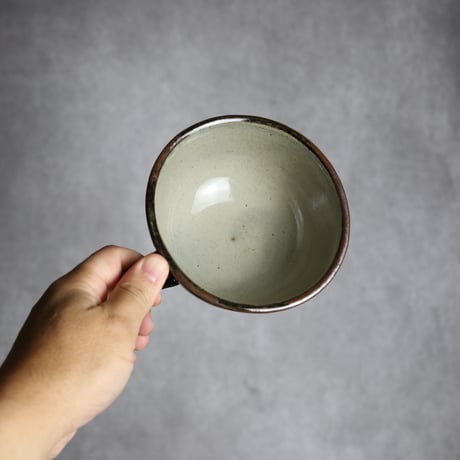スープカップ 呉須釉 蝋抜 点打 やちむん 陶器 真南風工房:7011026