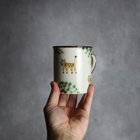 トールマグ ヤマネコマングローブ やちむん 陶器 atelier qucchane:7026045