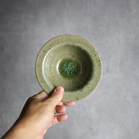 しのぎ小鉢 大2 灰釉 やちむん 陶器 仁陶器工房:7023078