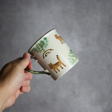 トールマグ ヤマネコマングローブ やちむん 陶器 atelier qucchane:7026045