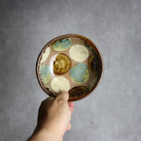 小鉢 貝紋2 やちむん 陶器 エドメ陶房:7201001