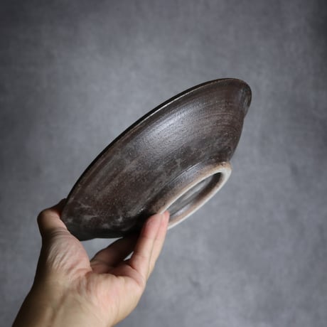 7寸皿2 三彩 点打 やちむん 陶器 榮一工房:7013019