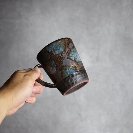 ビアマグ1 黒シリーズ やちむん 陶器 sui:7022008