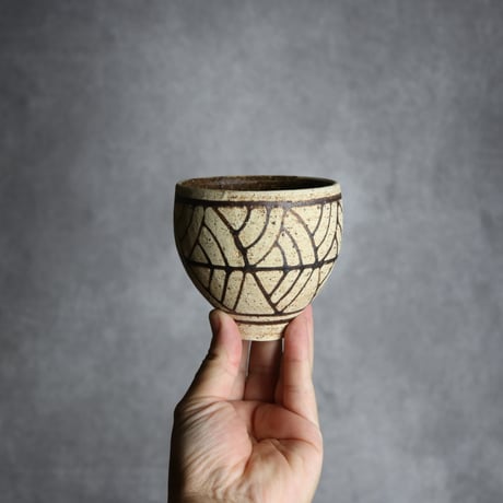 ロックカップ 柄5 やちむん 陶器 田村聡士 mano619:7018018