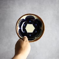 小鉢2 青丸紋 やちむん 陶器 エドメ陶房:7201001
