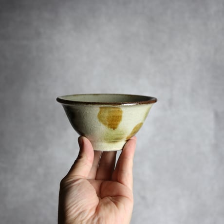 3.5寸マカイ1 三彩 点打 やちむん 陶器 北窯 松田共司工房:7004019