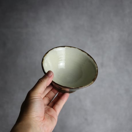 4寸マカイ1 三彩 点打 やちむん 陶器 漂窯:7010010