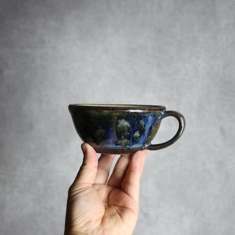 スープカップ1 孔雀 やちむん 陶器 sui:7022054