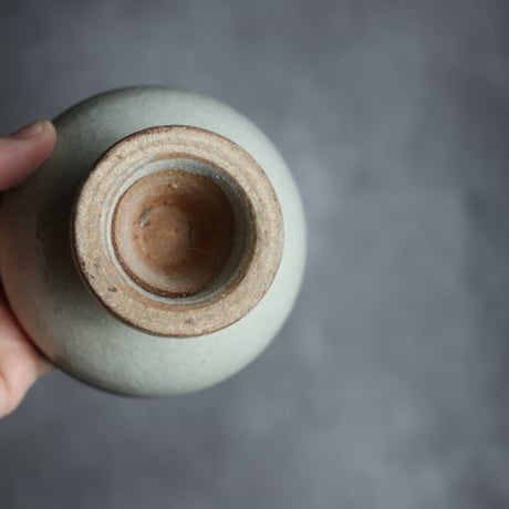 3.5寸 高杯鉢1 印花 やちむん 陶器 榮一工房:7013157※高台ヒビ