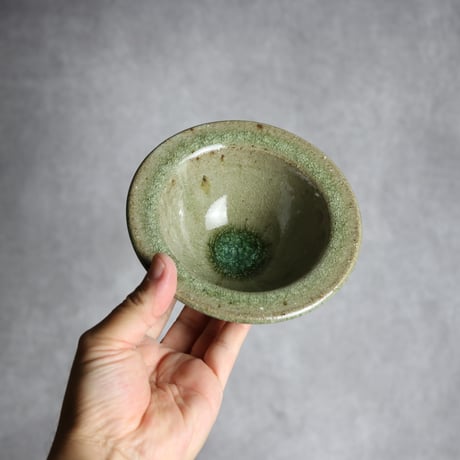 しのぎ小鉢 大3 灰釉 やちむん 陶器 仁陶器工房:7023078