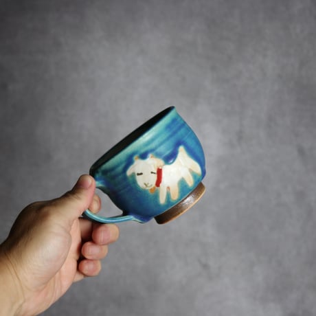 丸マグ ヤギ5 やちむん 陶器 atelier qucchane:7026039