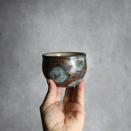 カフェオレボウル1 黒シリーズ やちむん 陶器 sui:7022011