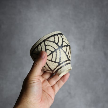 ロックカップ 柄8 やちむん 陶器 田村聡士 mano619:7018018