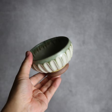 しのぎ小鉢2 やちむん 陶器 仁陶器工房:7023079