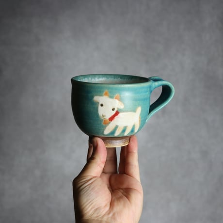 丸マグ ヤギ7 やちむん 陶器 atelier qucchane:7026039