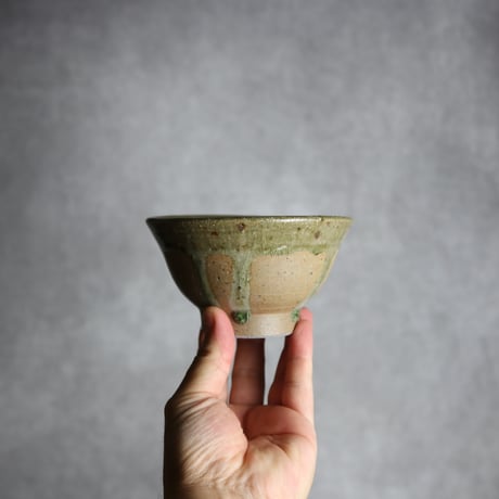 3.5寸マカイ2 灰釉 やちむん 陶器 仁陶器工房:7023008