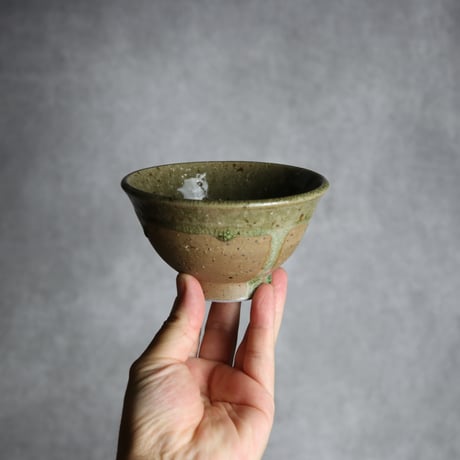 3.5寸マカイ1 灰釉 やちむん 陶器 仁陶器工房:7023008
