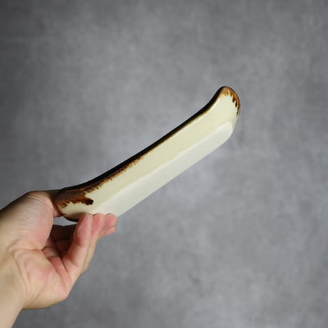 豆ロング2 花紋 やちむん 陶器 エドメ陶房:7201025