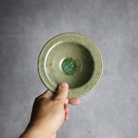しのぎ小鉢 大3 灰釉 やちむん 陶器 仁陶器工房:7023078