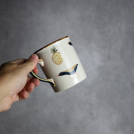 トールマグ ヤンバルクイナパイン やちむん 陶器 atelier qucchane:7026045