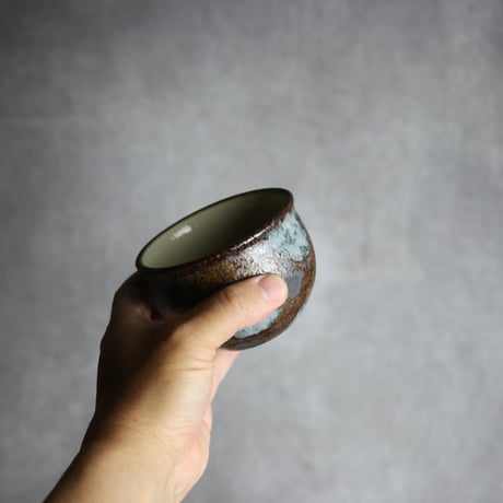カフェオレボウル1 黒シリーズ やちむん 陶器 sui:7022011