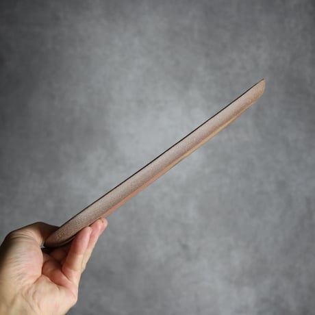 長角皿 長 シャングリラ 黃 やちむん 陶器 一翠窯:7021004