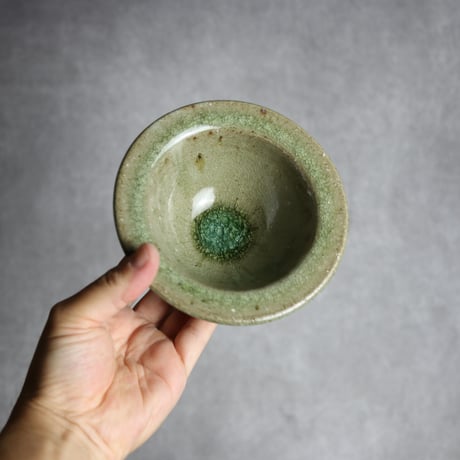 しのぎ小鉢 大3 灰釉 やちむん 陶器 仁陶器工房:7023078