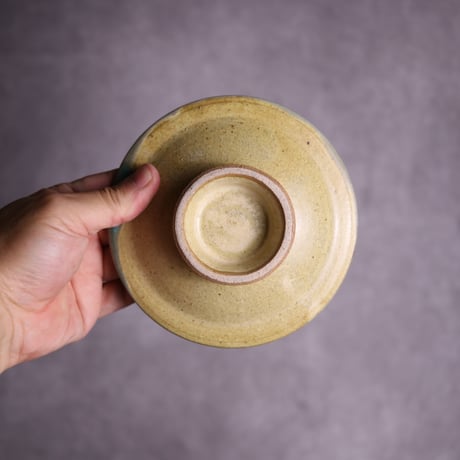 4.5寸皿1 トルコブルー 線彫唐草 やちむん 陶器 仁陶器工房:7023073