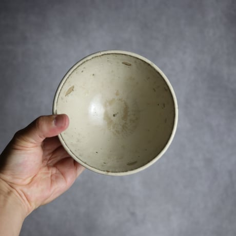 白鉢2 しのぎ やちむん 陶器 仁陶器工房:7023085