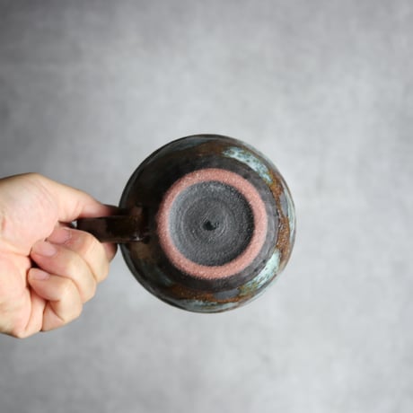スープカップ2 黒シリーズ やちむん 陶器 sui:7022015