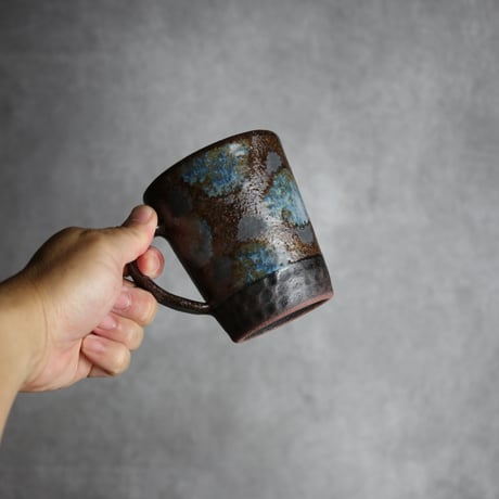 ビアマグ1 黒シリーズ やちむん 陶器 sui:7022008