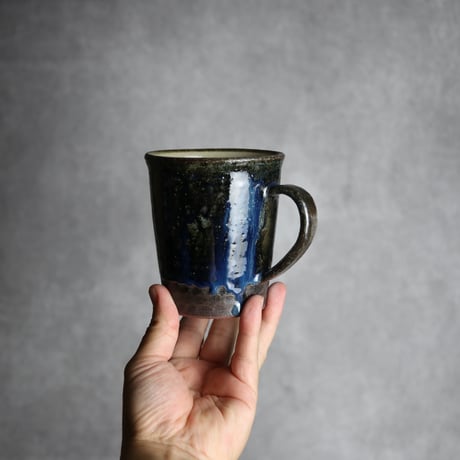 ビアマグ1 孔雀 やちむん 陶器 sui:7022047
