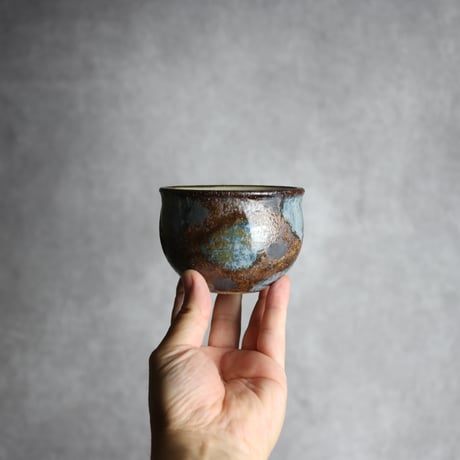 カフェオレボウル1 黒シリーズ やちむん 陶器 sui:7022011