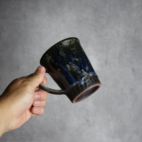 ビアマグ1 孔雀 やちむん 陶器 sui:7022047
