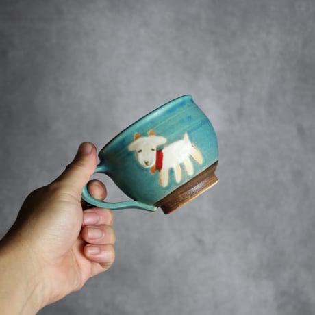 丸マグ ヤギ3 やちむん 陶器 atelier qucchane:7026039