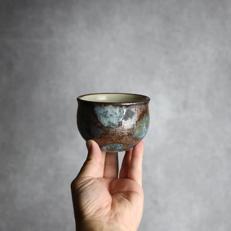 カフェオレボウル1 黒シリーズ やちむん 陶器 sui:7022011