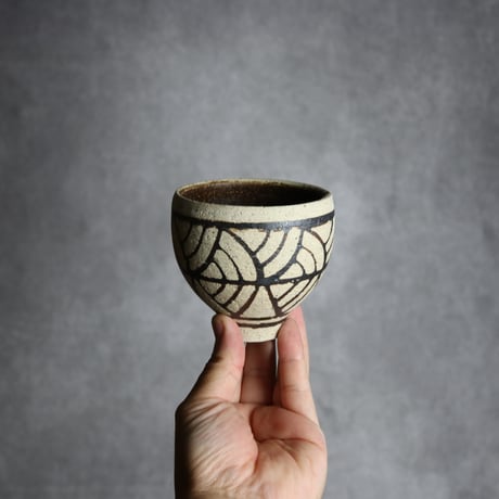 ロックカップ 柄8 やちむん 陶器 田村聡士 mano619:7018018