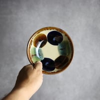 小鉢1 三彩丸紋 やちむん 陶器 エドメ陶房:7201001