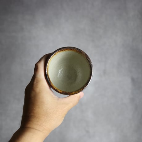 湯呑2 三彩 点打 やちむん 陶器 榮一工房:7013078