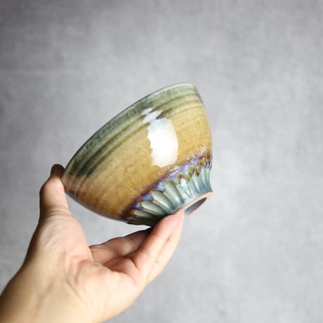 深鉢中1 やちむん 陶器 仁陶器工房:7023084