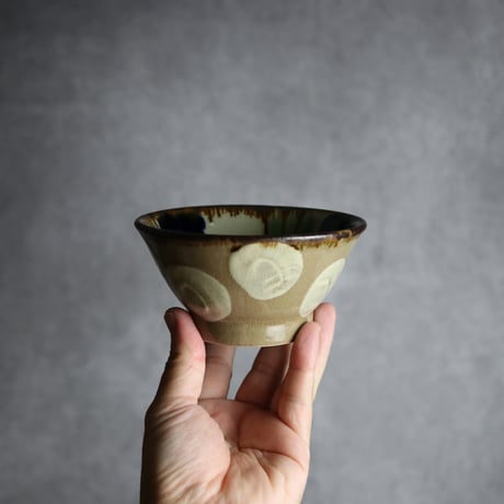 飯碗中1 花紋 やちむん 陶器 エドメ陶房:7201023