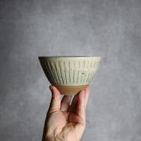 白鉢1 しのぎ やちむん 陶器 仁陶器工房:7023085