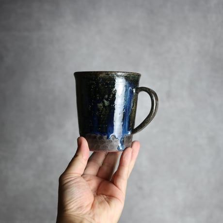 ビアマグ1 孔雀 やちむん 陶器 sui:7022047