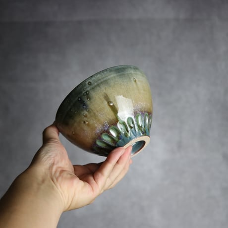 深鉢中2 やちむん 陶器 仁陶器工房:7023084
