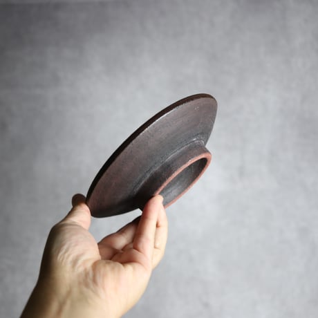 5寸皿1 黒シリーズ やちむん 陶器 sui:7022003