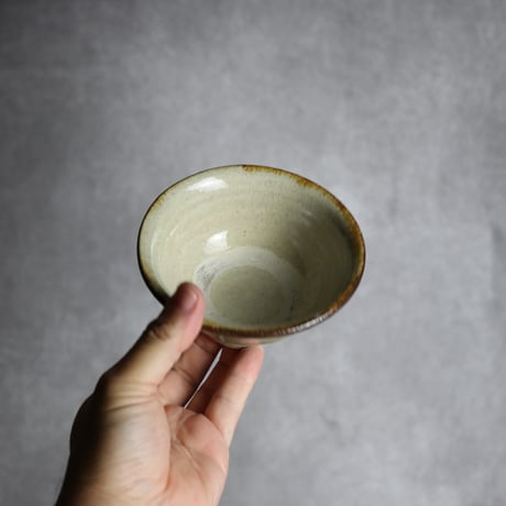 3.5寸マカイ1 三彩 点打 やちむん 陶器 北窯 松田共司工房:7004019