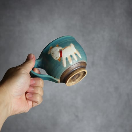 丸マグ ヤギ6 やちむん 陶器 atelier qucchane:7026039